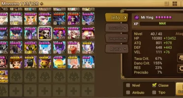 Conta Summoners com Mi Ying