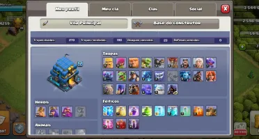 Conta Clash of Clans CV12