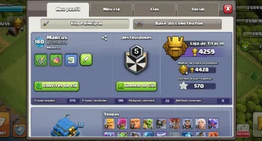 Conta Clash of Clans CV12