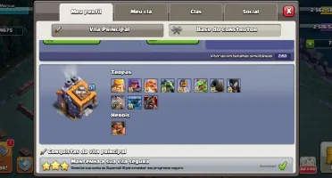 Conta Clash of Clans CV12