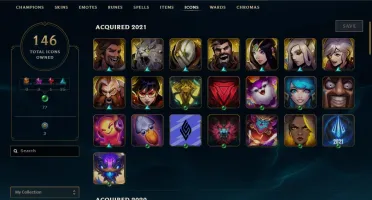 Conta LOL Mestre