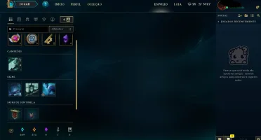 CONTA LOL GOLD 3 BARATO MMR ALTO