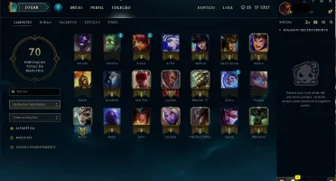 CONTA LOL GOLD 3 BARATO MMR ALTO