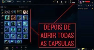Conta Acc Smurf Unranked LoL League Of Legends Level 30