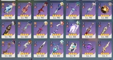 AR 56 - XIAO, HU TAO, ZHONGLI C2, VENTI, CHILDE, GANYU E +
