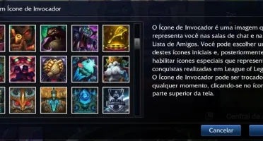Conta no LOL Ouro V