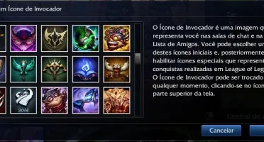 Conta no LOL Ouro V