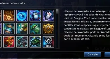 Conta no LOL Ouro V