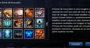 Conta no LOL Ouro V