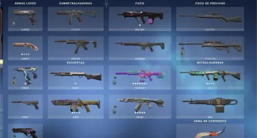 Conta Valorant Platina 2 com skin