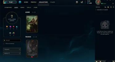 Conta League Of Legends Prata 5