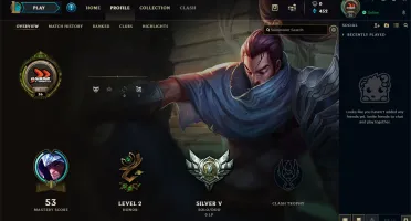 Conta League Of Legends Prata 5
