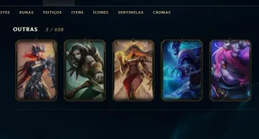 conta lol level 30 unranked