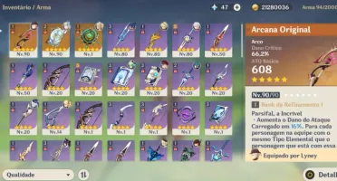 AR55 Lyney + Bis, Furina, Kazuha, Neuvillette Server America