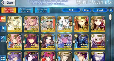 Fate grand order conta 14 ssr