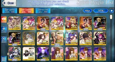 Fate grand order conta 14 ssr