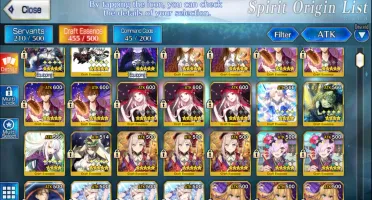 Fate grand order conta 14 ssr