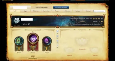 Conta League of Legends ( LoL ) Borda Gold (Season 5)