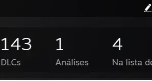 Compartilhamento Steam mais de 150 jogos