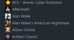 Compartilhamento Steam mais de 150 jogos