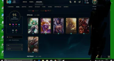 Vendo Conta de LoL por um bom preço