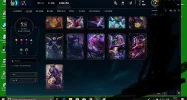 Vendo Conta de LoL por um bom preço