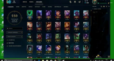 Vendo Conta de LoL por um bom preço