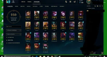 Vendo Conta de LoL por um bom preço