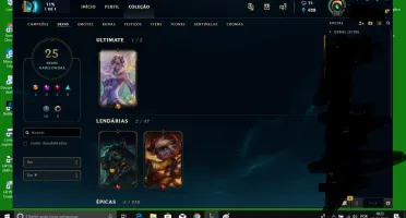 Vendo Conta de LoL por um bom preço