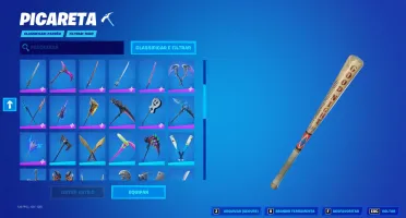 Conta fortnite skins tryhard