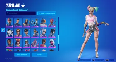 Conta fortnite skins tryhard