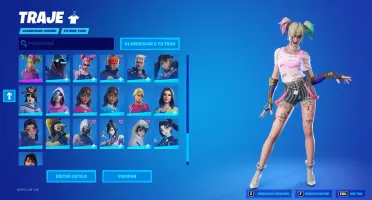 Conta fortnite skins tryhard