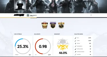 Conta Crossfire AL com 6 VIPS e algumas MM