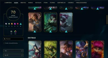 Diamante 4 com 150 Champs e 70 Skins +7 Vitoriosas