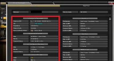 CONTA C.A ( + 50 ITENS PERMA // FULL SET BLACK DRAGON )