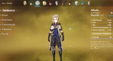 AR 55 XIAO, ALBEDO, ZHONGLI, HUTAO, BENNET, RAZOR