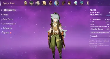 AR 55 XIAO, ALBEDO, ZHONGLI, HUTAO, BENNET, RAZOR