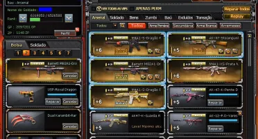 CONTA DE CROSSFIRE BR CORONEL 4 VIPS E 108 MNS