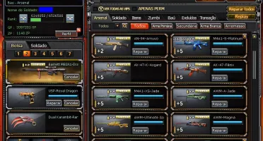 CONTA DE CROSSFIRE BR CORONEL 4 VIPS E 108 MNS