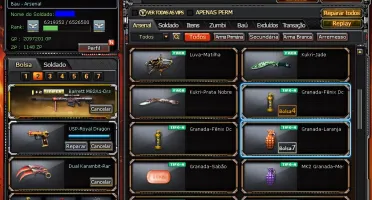CONTA DE CROSSFIRE BR CORONEL 4 VIPS E 108 MNS