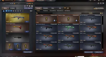 Conta Crossfire AL Major com 4 Semi Vip+MNS