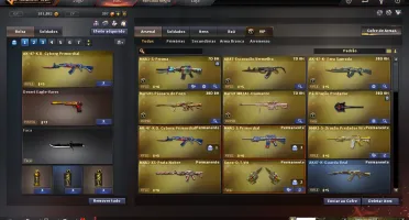 Conta Crossfire AL Major com 4 Semi Vip+MNS