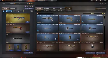 Conta Crossfire AL Major com 4 Semi Vip+MNS