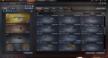 Conta Crossfire AL Major com 4 Semi Vip+MNS