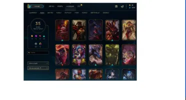 CONTA D3 NA SEASON120$$ SKINS LENDARIAS EPICAS E RARA