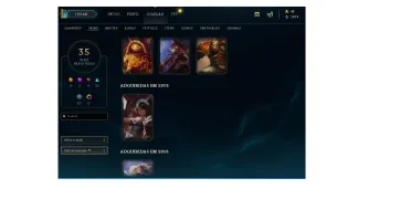 CONTA D3 NA SEASON120$$ SKINS LENDARIAS EPICAS E RARA