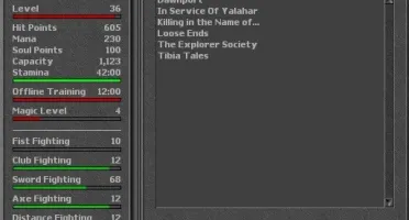 Vendo RP lvl 40 dist 79 ELDERA com 12 dias de voucher e RK