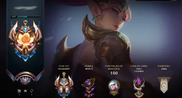 CONTA LEAGUE OF LEGENDS / MAIN SUP / GRÃO MESTRE