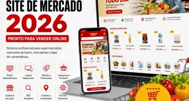 Script Php Para Site De Mercado / Supermercado 2026 – Código