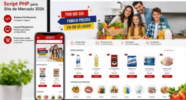 Script Php Para Site De Mercado / Supermercado 2026 – Código